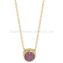 925 Silver 14K 18K Gold Fashion Necklace Jewelry
